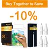 Ailun for for New iPad 9/8/7 (10.2-Inch) Paper Textured Screen Protector 2Pack and 4 Pack Apple Pencil Tips Replacement,Compatible with Apple Pencil 1st Gen and 2nd Gen view 1
