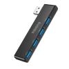 USB Hub, Fidioto 4 Port USB Adapter(1 * 3.0 Port, 3 * 2.0 Ports), Networking Hub for Laptop, iMac Pro, MacBook Air, Mac mini/Pro, Surface Pro, Notebook PC, USB Flash Drives and Mobile HDD Etc view 1