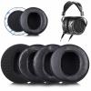 LCD-2 Earpads Replacement Protein Leather Ear Pads Cushions Cover Repair Parts Compatible with Audeze LCD-2 Classic LCD-3 LCD-4 LCD-4Z LCD-X LCD-XC LCD-MX4 LCD3 LCD4Z LCDXC MX4 Headphones (Black/PU) view 2