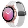 Waekethy Band for Garmin Venu/Venu sq/Venu sq2/Venu 2 plus, 20mm Watch Strap with Folding Clasp Silicone Replacement Wristband Compatible with Vivoactive 3/Approach S40/Forerunner 245 (Black+white) view 3