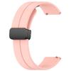 Waekethy Band for Garmin Venu/Venu sq/Venu sq2/Venu 2 plus, 20mm Watch Strap with Folding Clasp Silicone Replacement Wristband Compatible with Vivoactive 3/Approach S40/Forerunner 245 (Pink+grey) view 4