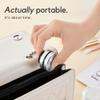 Anything Speaker - Portable Mini Bluetooth - Turn Anything Into A Speaker! Wireless Bone Conduction Induction Vibration Humbird + Gift Box - Nano Travel Sized, 360 Sound (Silver) view 4