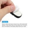 MECCANIXITY 3pcs Cable Clips Cord Organizer for Desk, 3 Slots Silicone Adhesive Cord Holders Organizer Cable Management for USB Charging Cable, Black view 4