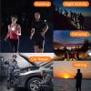 ASHATA 1080P Body Worn Camera, Wearable Action Camera with Adjustable LED for Car, Office, Home, Sports view 2