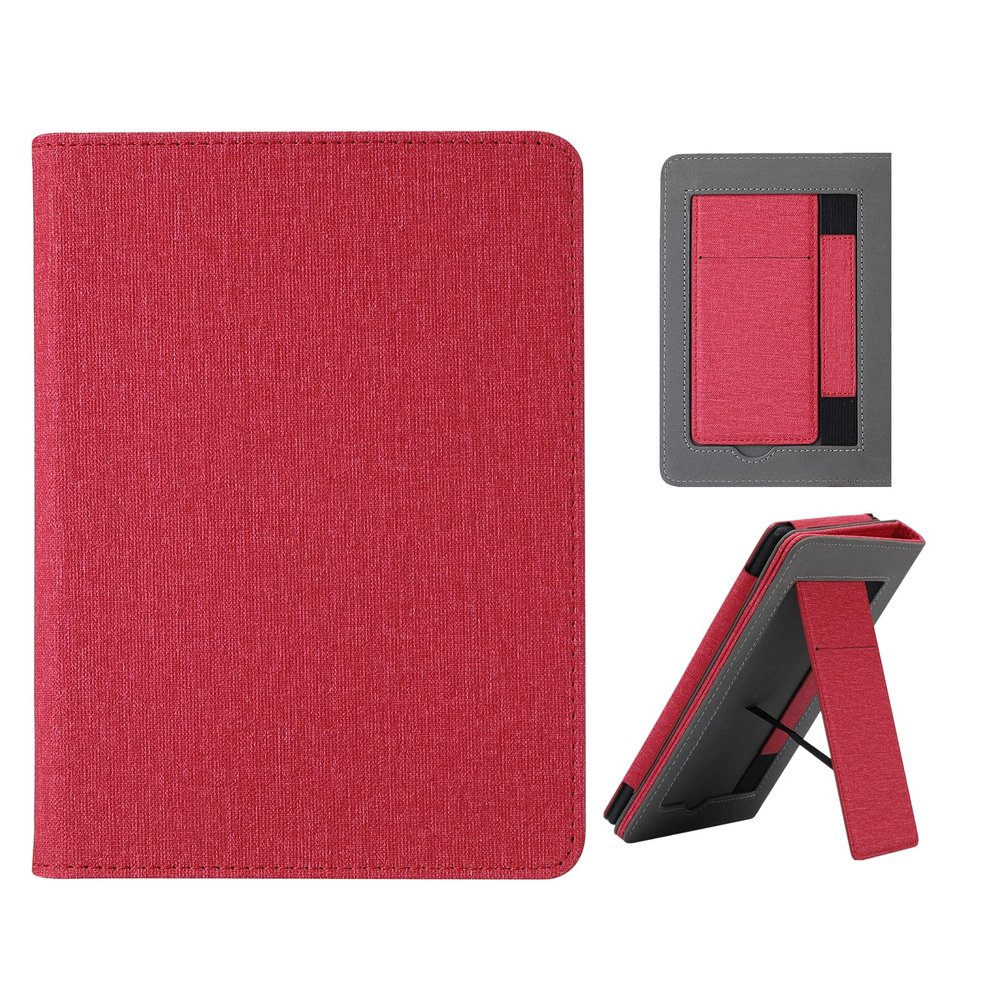 Case for 6" Kindle Paperwhite 5th/6th/7th Generation (2012-2015 Release, Model EY21 & DP75SDI) Stand Cover-Waterproof Smart Protective Sleeve with Hand Strap and Auto Sleep/Wake