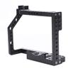 Camera Rig,Cold Shoe Camera Cage,Camera Stablilizer Cage,Aluminium Alloy 1/4 Screw Multiple Holes Camera Cage Rig for GH4/5 view 2