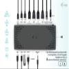 I-TEC USB-A/C TB Dual Dock Dual Display Dock PD 100 W view 2
