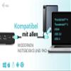 I-TEC USB-A/C TB Dual Dock Dual Display Dock PD 100 W view 4