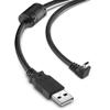 Pixelman Charging Cable for Garmin GPS,(6.5ft 18AWG) Shielding Thicker Power Cord for Garmin Nuvi GPS,90 Degree Mini USB Charger Cable,Car Charger Cable for Drivesmart 65 Zumo Xt view 1