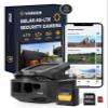 Vosker V150 Solar-Powered LTE Cellular Home Security Outdoor Camera | Motion Activated Sensor Nightvision Wireless Camera | Receive Photos on Your Mobile App (V150-US-MSD32GB) view 1