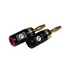 Best 2 Pairs Banana Plugs Gold Plated Speaker Wire Audio Connector view 2