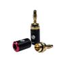 Best 2 Pairs Banana Plugs Gold Plated Speaker Wire Audio Connector view 3