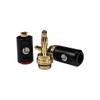 Best 2 Pairs Banana Plugs Gold Plated Speaker Wire Audio Connector view 4