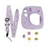 for Mini 7 Plus Camera Silicone Case, Camera Soft Silicone Protective Cover with Adjustable Shoulder Strap (Fruit) view 1