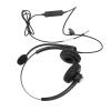 ciciglow Computer Headset with Microphone, Wired Business Headset, with Noise Cancelling Function, Call Center for Office, Classroom, Home (Single 3.5mm Interface) view 2