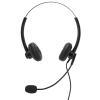 ciciglow Computer Headset with Microphone, Wired Business Headset, with Noise Cancelling Function, Call Center for Office, Classroom, Home (Single 3.5mm Interface) view 4