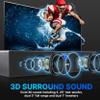 Pyle 3D Surround Bluetooth Soundbar - Sound System Compatible to TV, USB, SD, FM Radio with 3.5mm AUX Input and Wireless Remote - PSBV200BT view 3