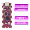 Microcontroller Board for Pico RP2040, Dual Core Cortex M0+Processor Flexible Microcontroller Module with SD2SP2 SDLoad SDL Adapter (White) view 2