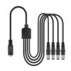 J-ZMQER New OD5.5mm Jack to 4Plug Splitter Compatible with Visual Sound 1 Spot Multi-Plug 4 5 8 Cable MC4 MC8 view 4