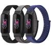 PBFairyy Nylon Bands Compatible with Fitbit Luxe Bands, Solo Loop Adjustable Breathable Fabric Sport Straps Soft Replacement Wristband for Fitbit Luxe for Women Men view 1