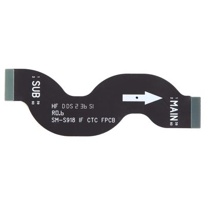 Cellphone Parts for Samsung Galaxy S23 Ultra SM-S918B Mainboard Connector Flex Cable