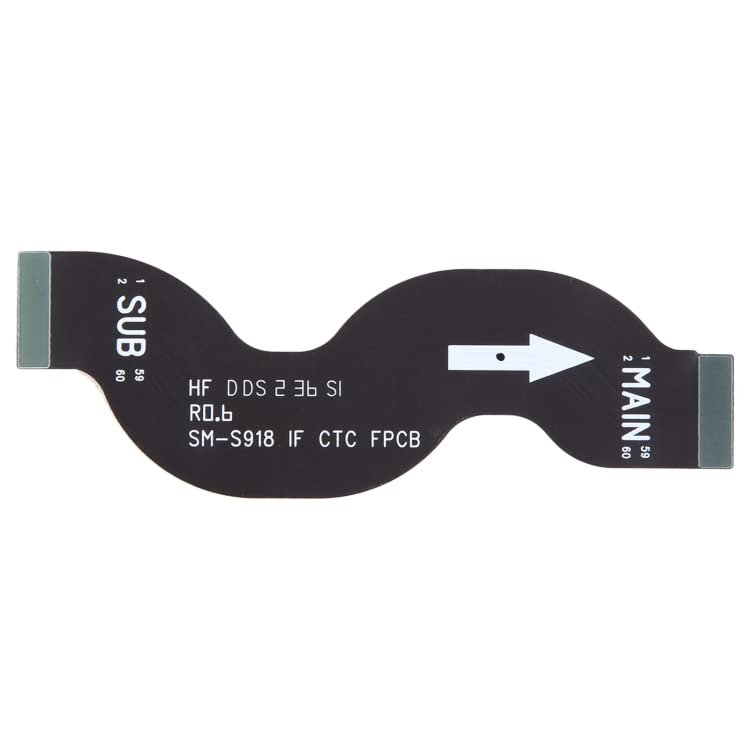 Cellphone Parts for Samsung Galaxy S23 Ultra SM-S918B Mainboard Connector Flex Cable