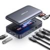 JSAUX Laptop USB C Docking Station, 10 in 1 USB C Magnetic Hub with 4K@60hz HDMI, 100W PD, USB A&C 3.0, 1000Mbps Ethernet, SD/TF, for HP/MacBook/Dell/Lenovo etc view 1