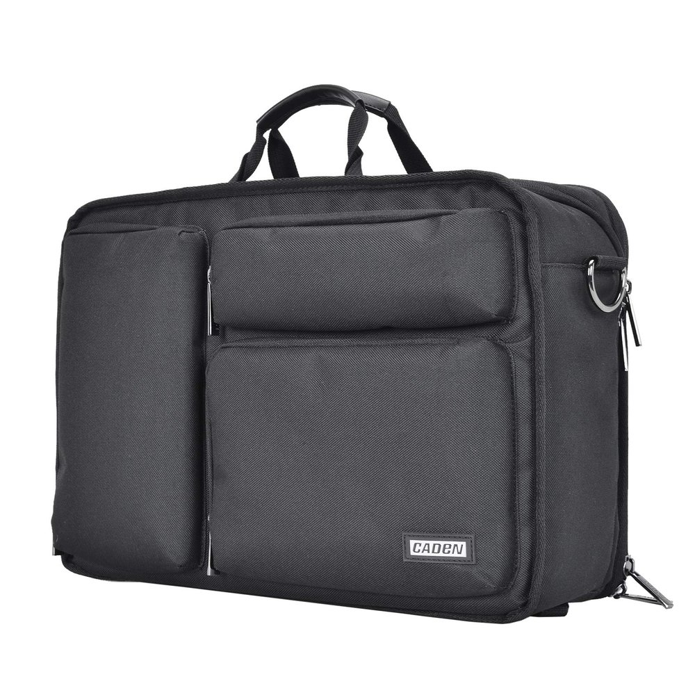 D28 Borsa per fotocamera fotografica Doubel/Zaino a spalla singola Borsa per fotocamera Messenger Design interno personalizzato fai-da-te Resistente all'acqua per/SLR Mirroess Obiettivi per fotocamere