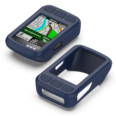 Silicone Case Compatible for Wahoo Elemnt Bolt V2 GPS Cycling/Bike Computer Bundle Protective Cover Skin Protector Bumper Accessories(Blue)