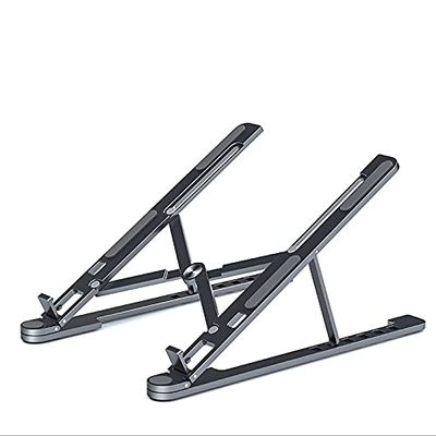 Computer Radiator Aluminum Alloy Laptop Holder Adjustable Foldable Portable for Notebook Computer Holder Lifting Cooling Bracket Non-Slip