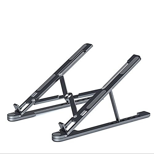 Computer Radiator Aluminum Alloy Laptop Holder Adjustable Foldable Portable for Notebook Computer Holder Lifting Cooling Bracket Non-Slip