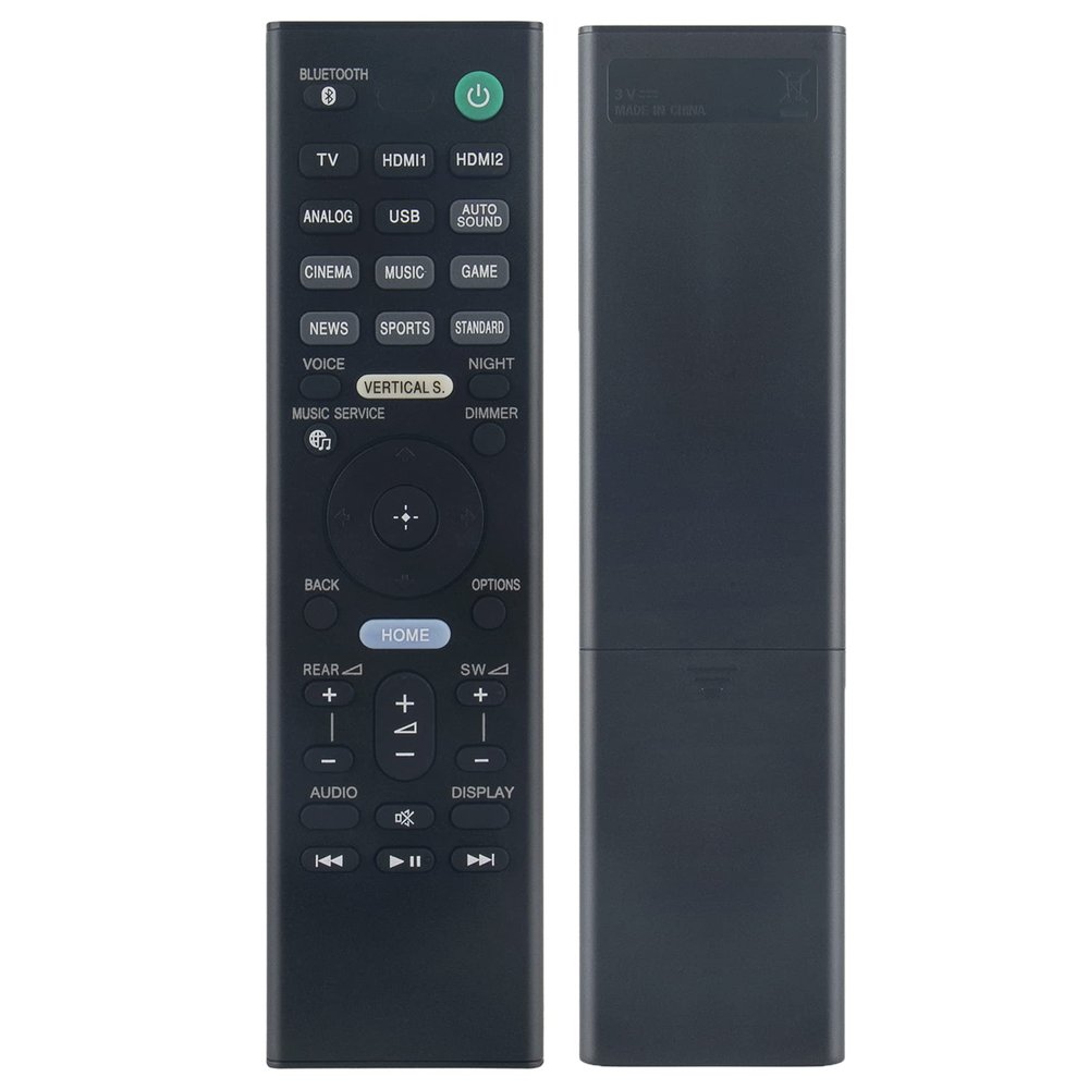 Allimity RMT-AH400U RMTAH400U Replacement Remote Control Compatible with Sony Sound Bar HT-Z9F HTZ9F