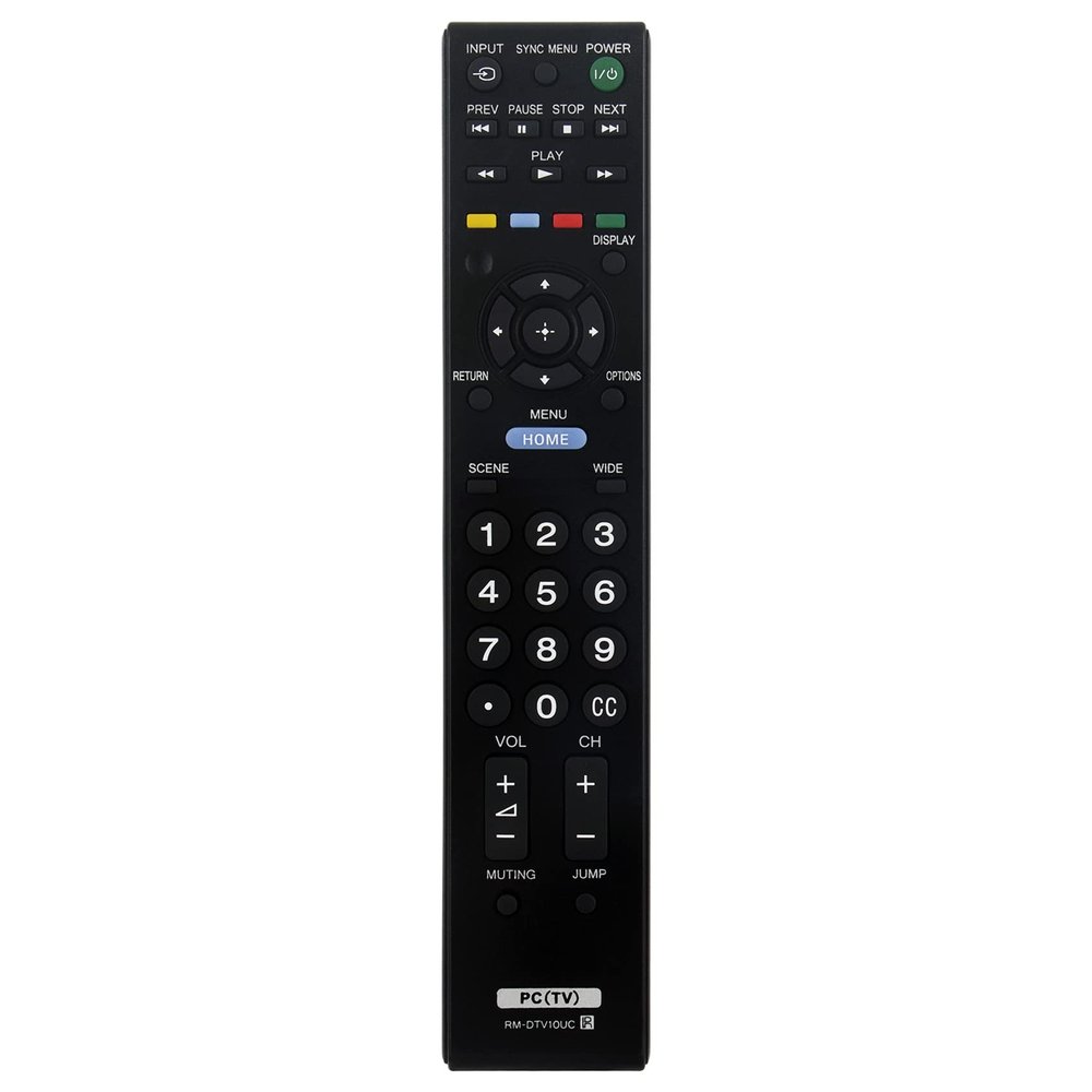 Allimity RM-DTV10UC RMDTV10UC Replacement Remote Control Compatible with Sony Personal Computer PC TV SVL241 SVL2412 SVL24127CXB SVL24125CXW SVL241290X SVL24125CXB