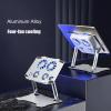 Cooling Tablet Laptop Stand Adjustable Aluminium Notebook Computer Stand Accessories Portable Laptop Holder view 2