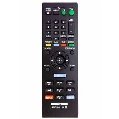 Allimity RMT-B118A RMTB118A Replacement Remote Control Compatible with Sony Blu-ray Disc DVD Player BDP-S185 BDP-BX18 BDP-BX39 BDP-S390 BDPS185 BDPBX18 BDPBX39 BDPS390