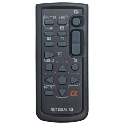 Allimity RMT-DSLR1 RMTDSLR1 Replacement Remote Control Compatible with Sony Camera Alpha A33 A55 A57 A65 A77 A99 NEX-5 NEX-6 NEX-7 A230 A330 A380 A390 A450 A500 A550 A560 A580 A700 A850 A900