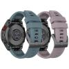Fit for Garmin Fenix 7s Bands, Fenix 6s/ Fenix 5s Quickfit Soft Silicone Replacement Watch Bands Straps Wristbands Bracelet Fit for Garmin Fenix 7S pro/7S Solar/instinct 2S (Gray Purple) view 1