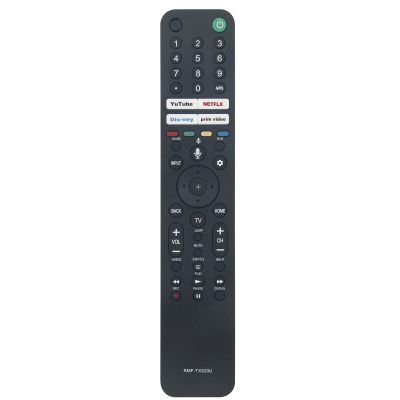 Allimity RMF-TX520U Replacement Voice Remote Compatible with Sony OLED 4K HD HDR TV KD-32W830K KD-43X80J KD-43X85J KD-50X80J KD-50X85J KD-55X75K KD-55X80CJ KD-55X80J KD-55X85J KD-65X75K KD-65X80CJ