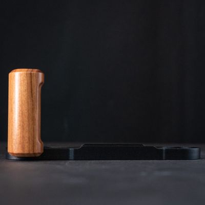 Wood Wooden L Hand Grip Holder for Leica M7 M6TTL M6 M4P M4-2 M4 M3 M2 M1 MP MA MD MD2 Camera Aluminum Alloy Baseplate