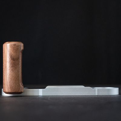 Wood Wooden L Hand Grip Holder for Leica M7 M6TTL M6 M4P M4-2 M4 M3 M2 M1 MP MA MD MD2 Camera Aluminum Alloy Baseplate
