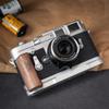 Wood Wooden L Hand Grip Holder for Leica M7 M6TTL M6 M4P M4-2 M4 M3 M2 M1 MP MA MD MD2 Camera Aluminum Alloy Baseplate view 3