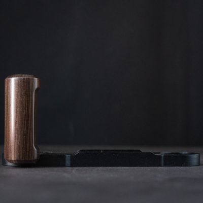Wood Wooden L Hand Grip Holder for Leica M7 M6TTL M6 M4P M4-2 M4 M3 M2 M1 MP MA MD MD2 Camera Aluminum Alloy Baseplate