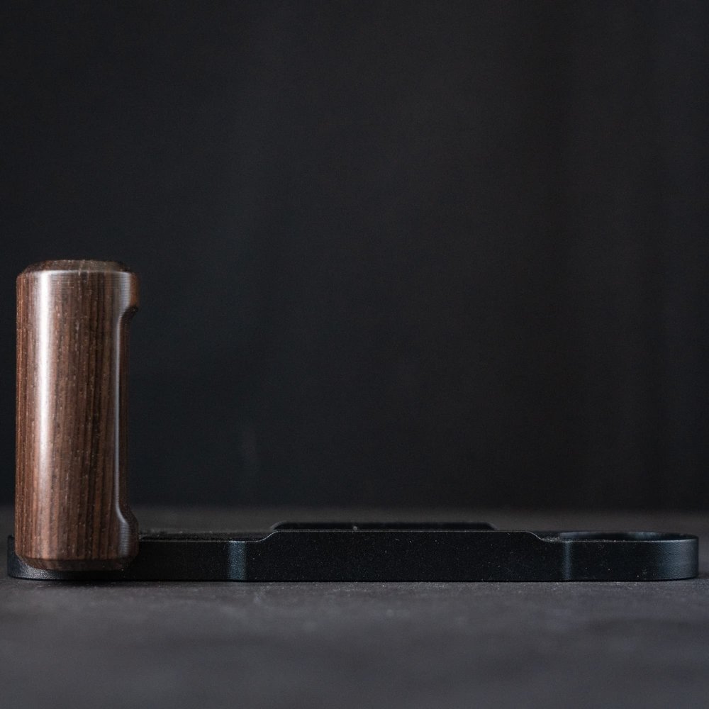 Wood Wooden L Hand Grip Holder for Leica M7 M6TTL M6 M4P M4-2 M4 M3 M2 M1 MP MA MD MD2 Camera Aluminum Alloy Baseplate