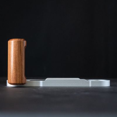 Wood Wooden L Hand Grip Holder for Leica M7 M6TTL M6 M4P M4-2 M4 M3 M2 M1 MP MA MD MD2 Camera Aluminum Alloy Baseplate