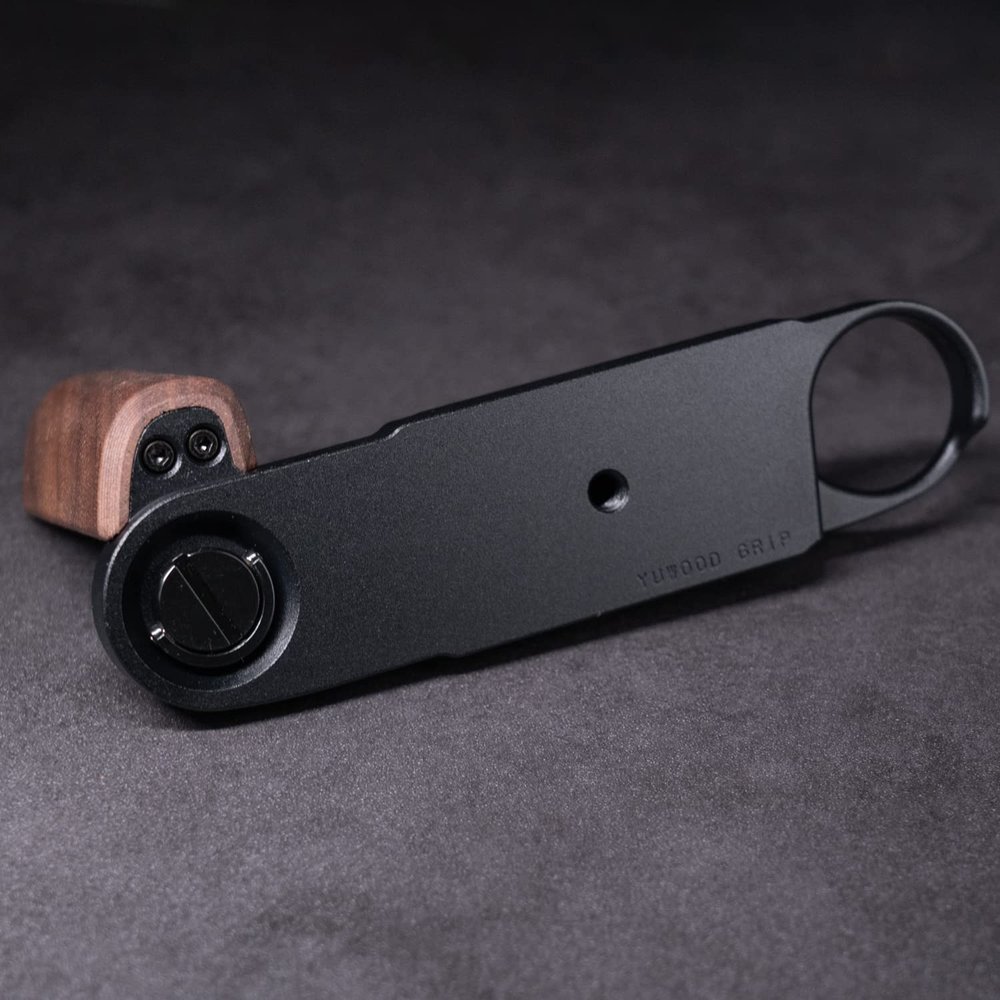 Wood Wooden L Hand Grip Holder for Leica M7 M6TTL M6 M4P M4-2 M4 M3 M2 M1 MP MA MD MD2 Camera Aluminum Alloy Baseplate