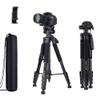 74 Camera Tripod,Heavy Duty Camera Stand Tripod,Cell Phone Tripod with Phone Holder, Professional Travel DSLR Tripods Compatible with DSLR Cameras,Cell Phones,Projector,Webcam(Black) view 1