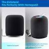 Aokicase HP-2-WM Compatible with Apple HomePod 2 Wall Mount Stand Accessories with Integrated Cable Management, Speaker Accessories Rack (Apple HomePod 2, Black) 1 Piece view 2