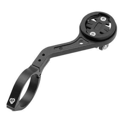 XBERSTAR Extended Out-Front Cycling Bicycle Computer Combo Mount Bike GPS Computer Mount Holder Handlebar for Garmin/Bryton/Cateye/GoPro Camera (Black)