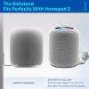 Aokicase HP-2-WM Compatible with Apple HomePod 2 Wall Mount Stand Accessories with Integrated Cable Management, Speaker Accessories Rack (Apple HomePod 2, Silver) 1 Piece view 3