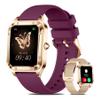 Smart Watch for Women, 1.6'' Bluetooth Call(Answer/Dial), Activity Fitness Tracker with Heart Rate/Sleep Monitor 100+ Sports Pedometer AI Voice, Smartwatch for Android iPhone Compatible (Rose Gold) view 1